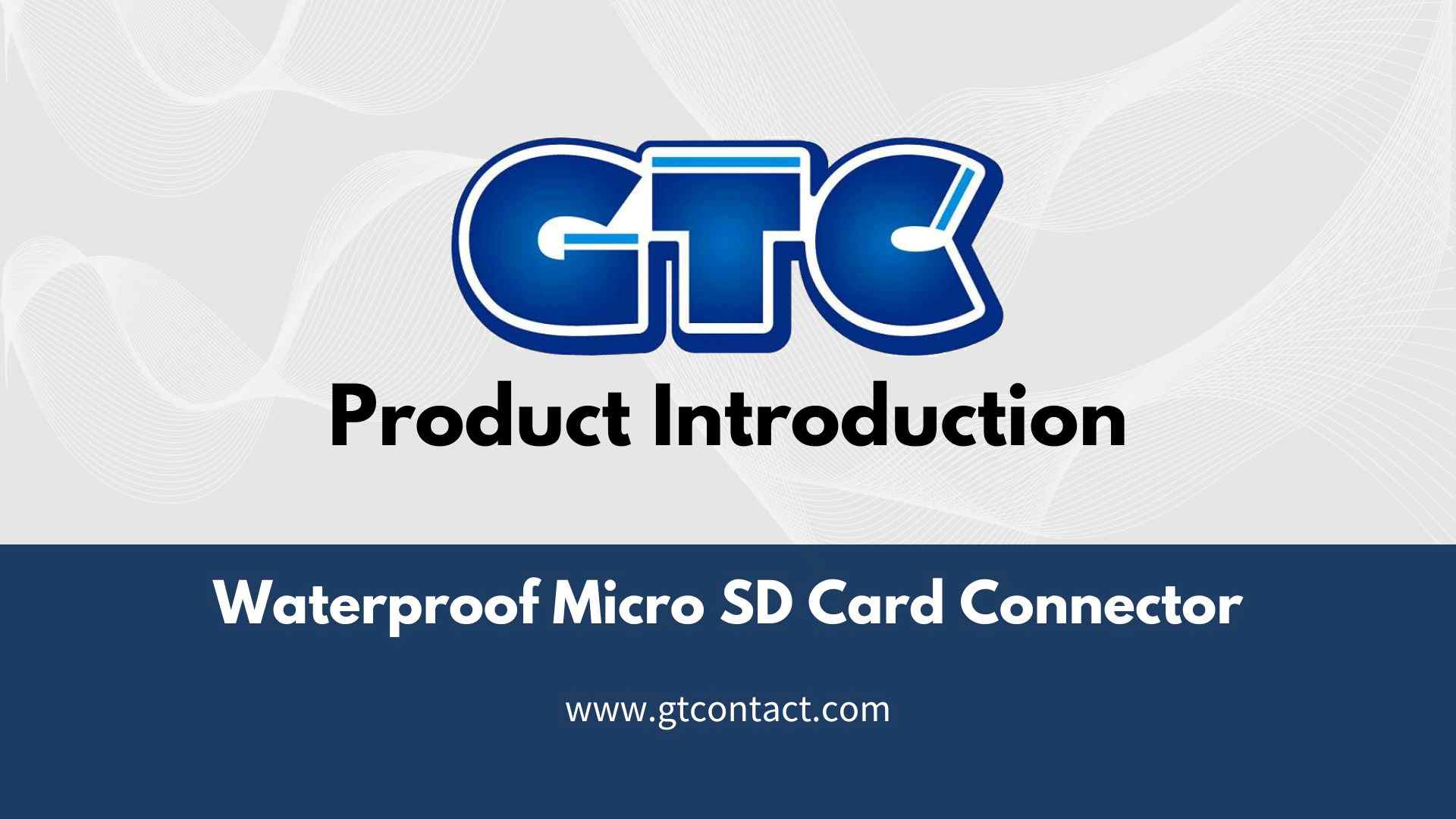 2023-03-20產品影片發表--- 防水Micro SD Card 連接器